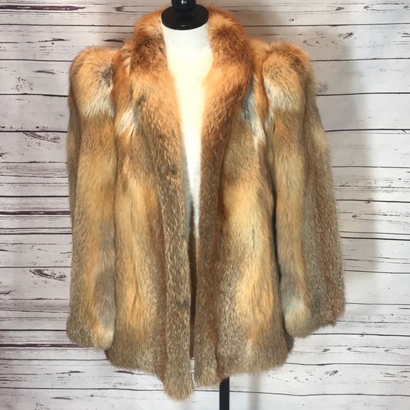 Famous Barr Jackets & Blazers - Famous Barr Custom Made Genuine Fur Coat